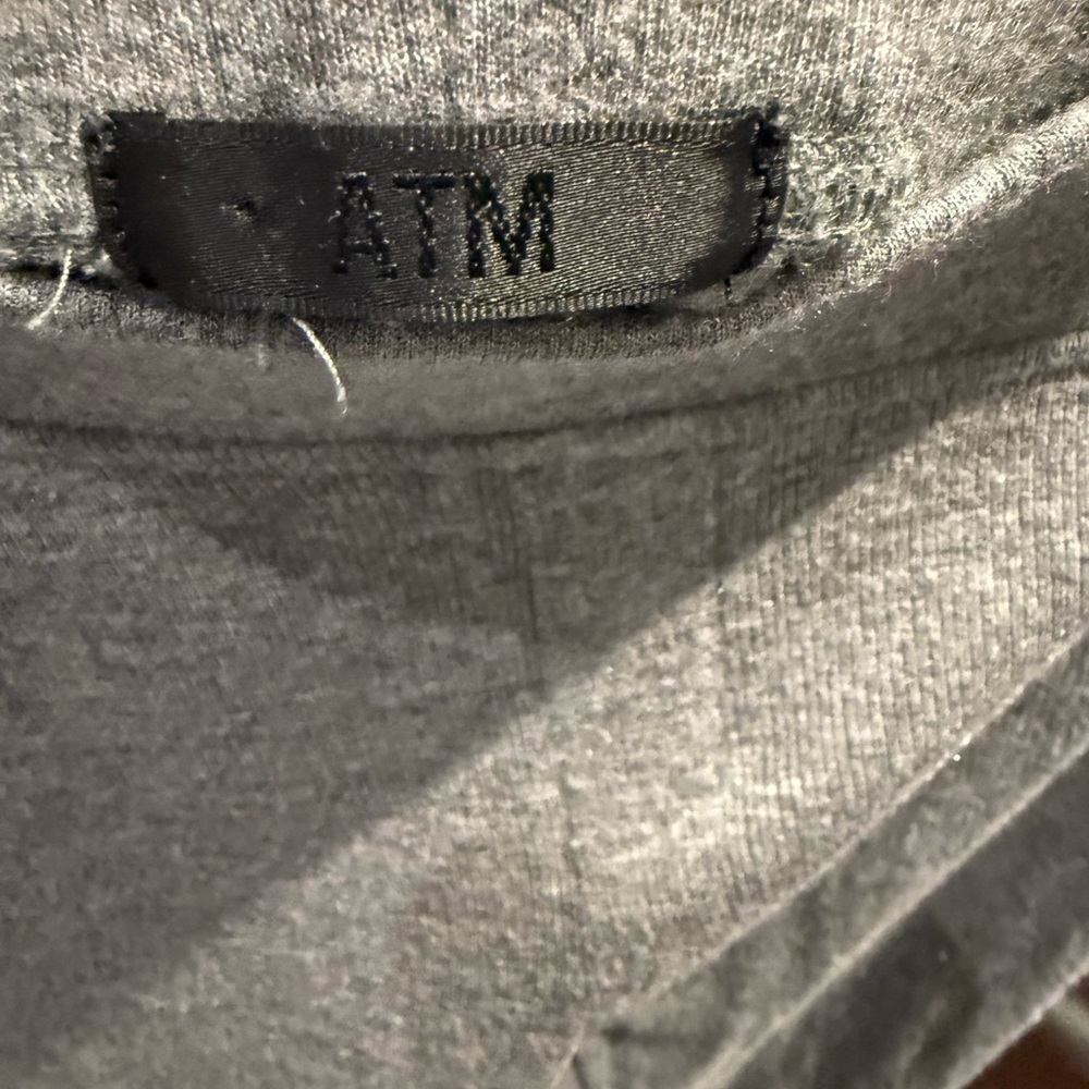 ATM Anthony Thomas Melillo Charcoal Kids Leggings - Picture 3 of 5